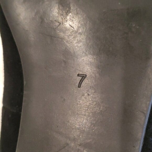 Jeffery Campbell Ibiza Present Black Suede Combo Flats Size 7 - Picture 11 of 13